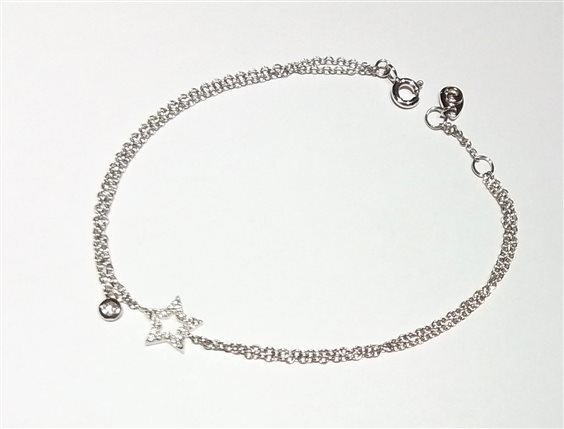 Armband Crivelli Dame in Gold Diamante 0.10 Ct 234-3598-BR - 234-3598-BR